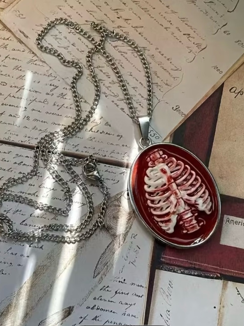 Horror Gothic Fantasy Cosplay Necklace NEW Jewelry Fashion Women Beauty Anime